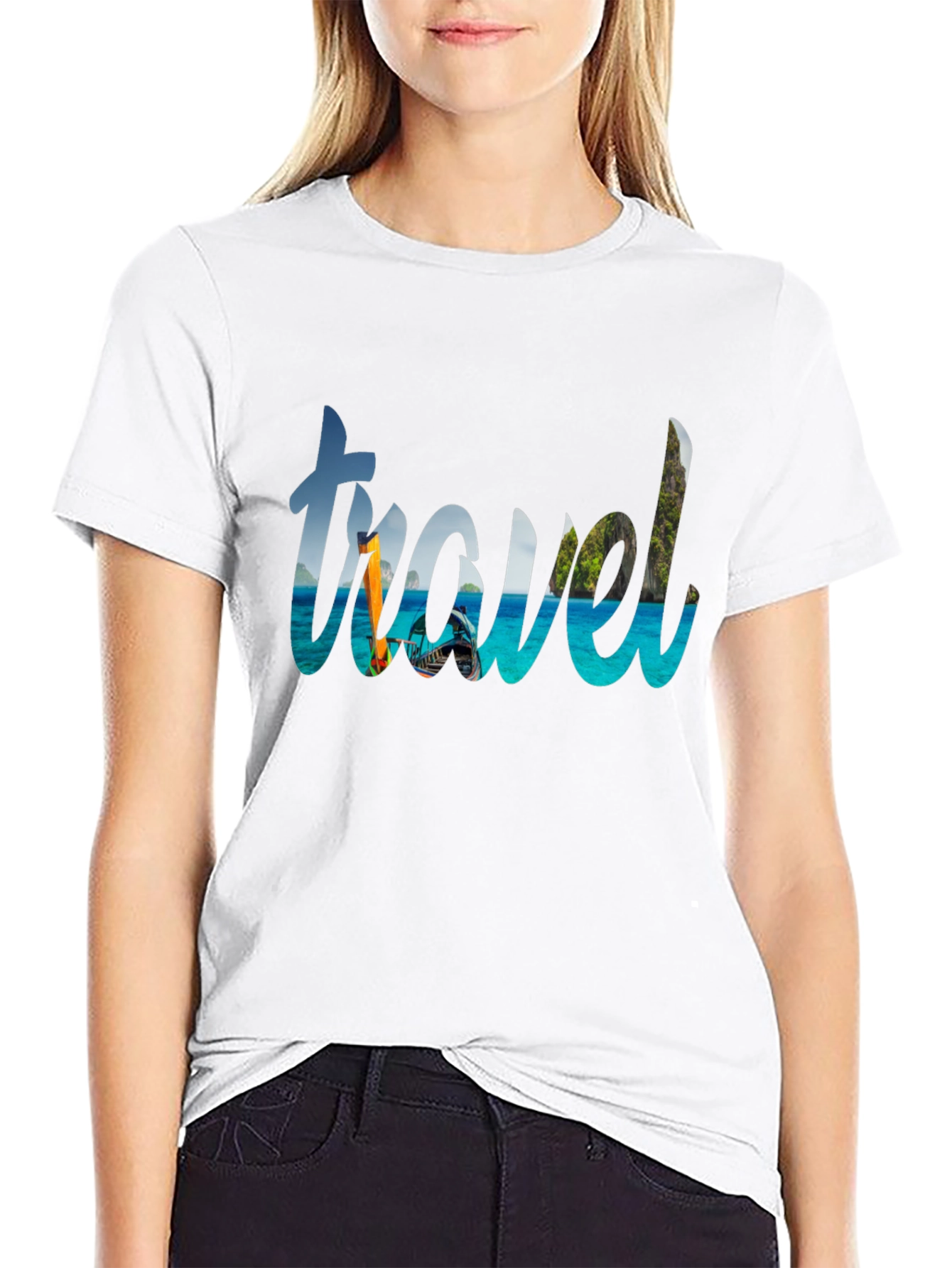 Travel Graphic Tee - Adventure Awaits!