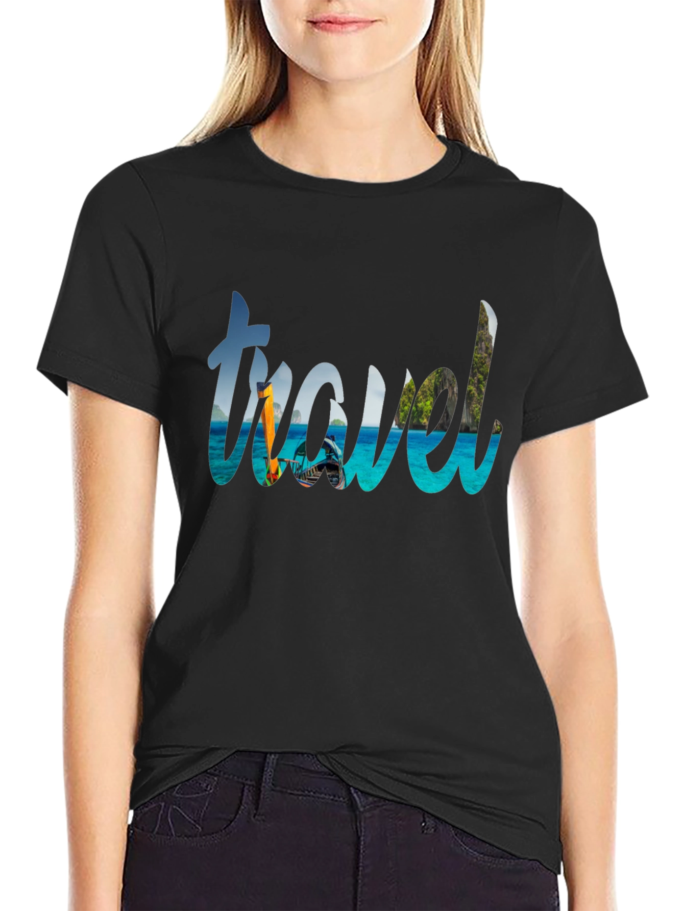 Travel Graphic Tee - Adventure Awaits!