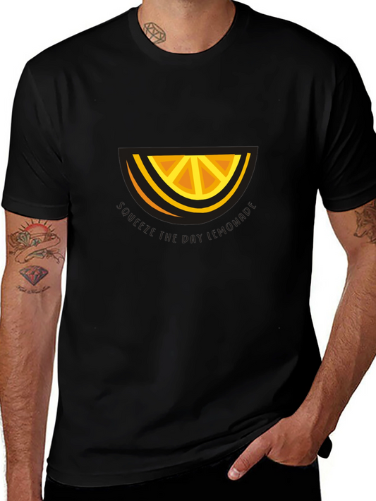 Citrus Slice Graphic Tee - Refreshing Style