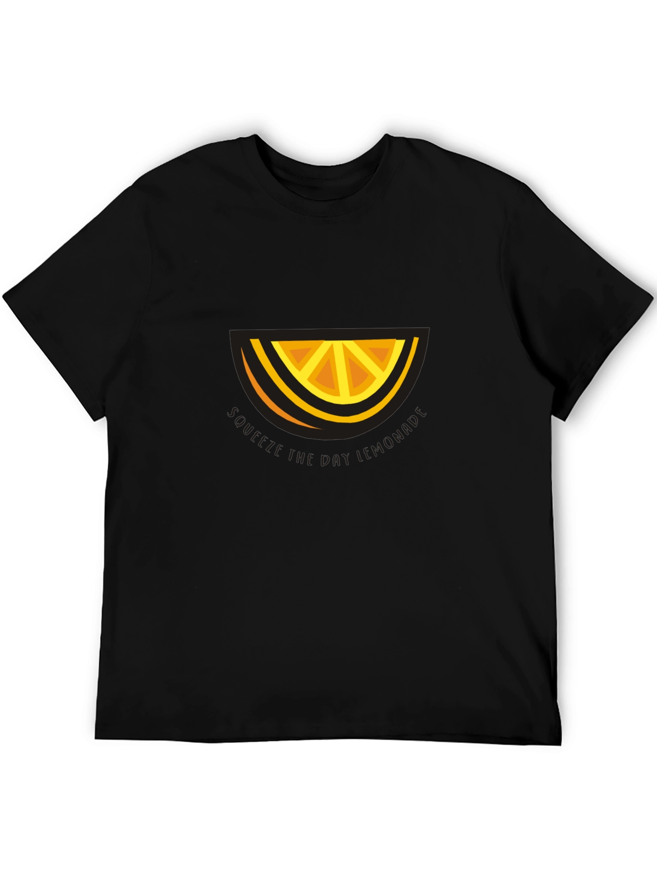 Citrus Slice Graphic Tee - Refreshing Style