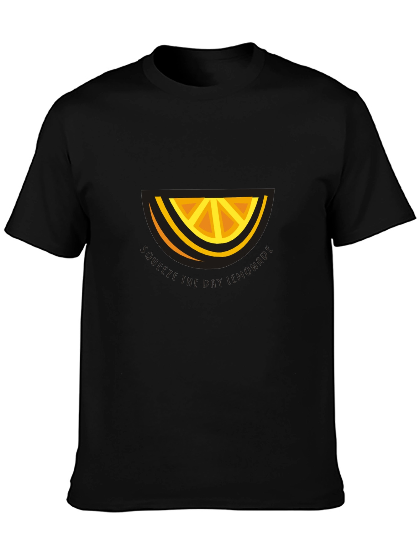 Citrus Slice Graphic Tee - Refreshing Style