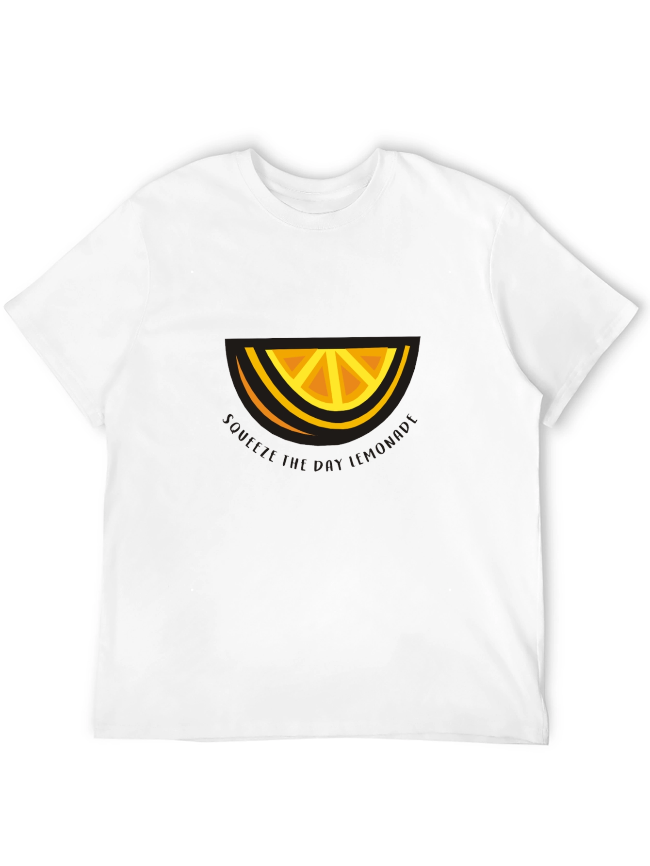 Citrus Slice Graphic Tee - Refreshing Style