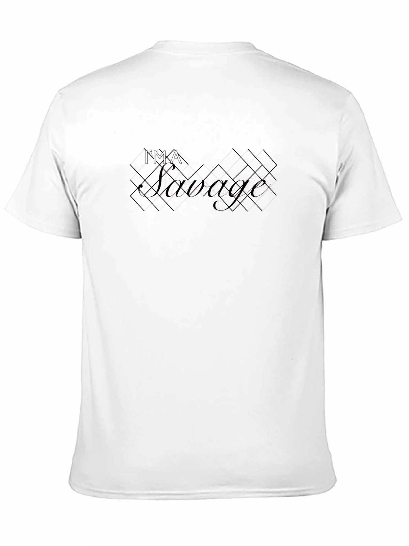 NMA Savage Black T-Shirt for Men