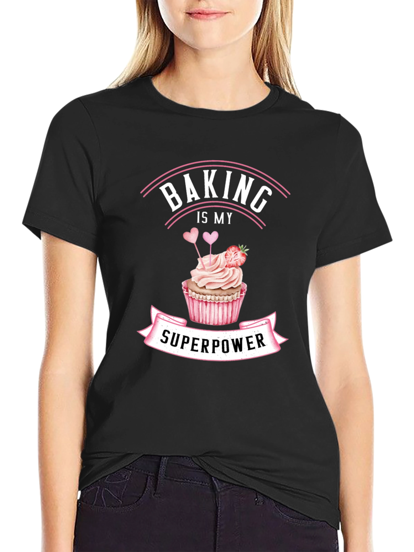 Baking is My Superpower Graphic Tee