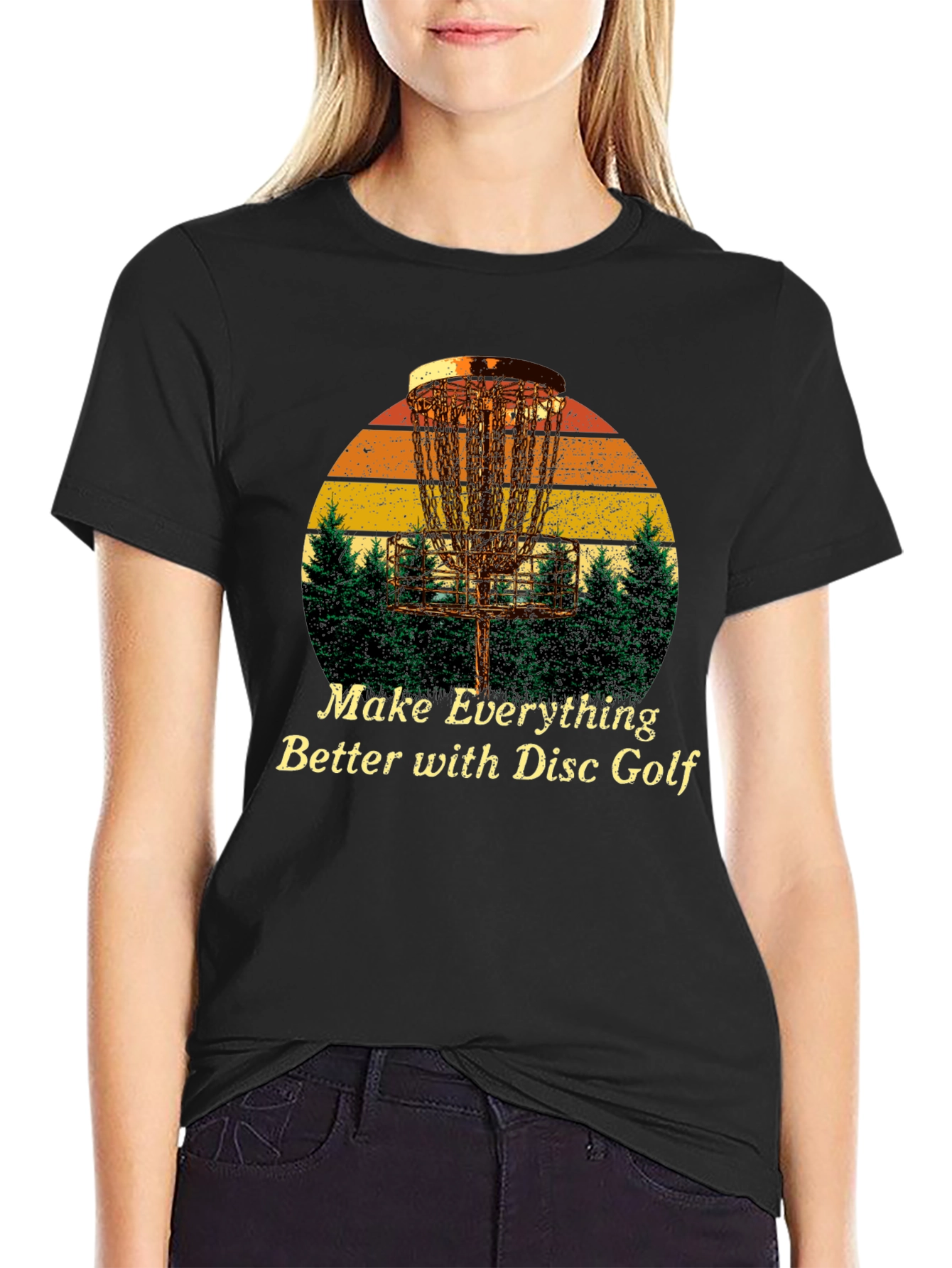 Disc Golf T-Shirt - Make Everything Better
