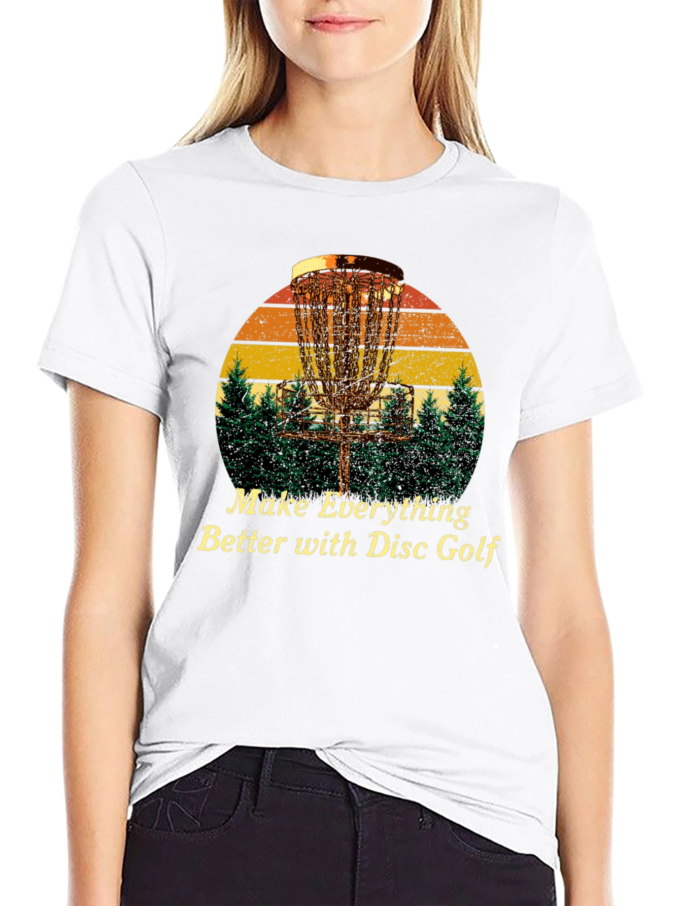 Disc Golf T-Shirt - Make Everything Better