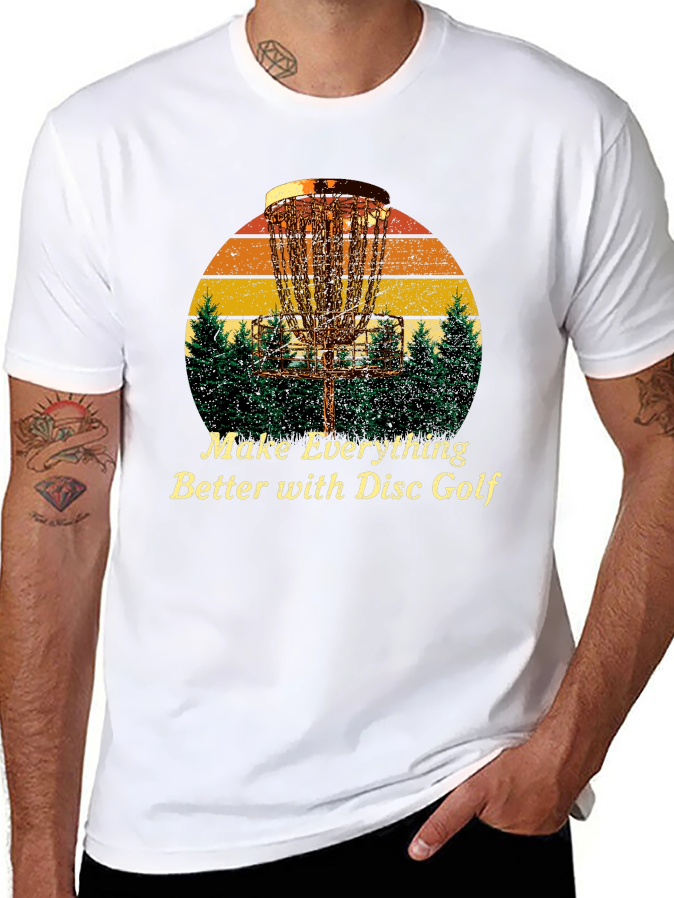 Disc Golf T-Shirt - Make Everything Better