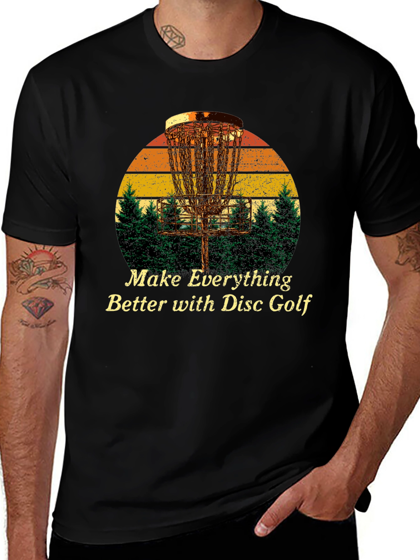 Disc Golf T-Shirt - Make Everything Better