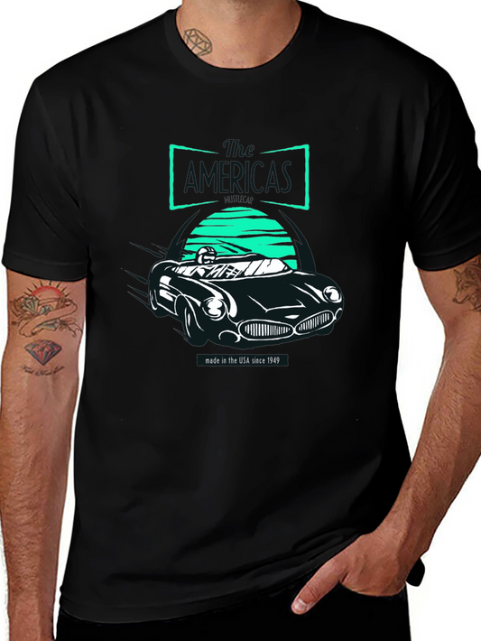 Vintage Car Graphic Tee - Made in USA 1949