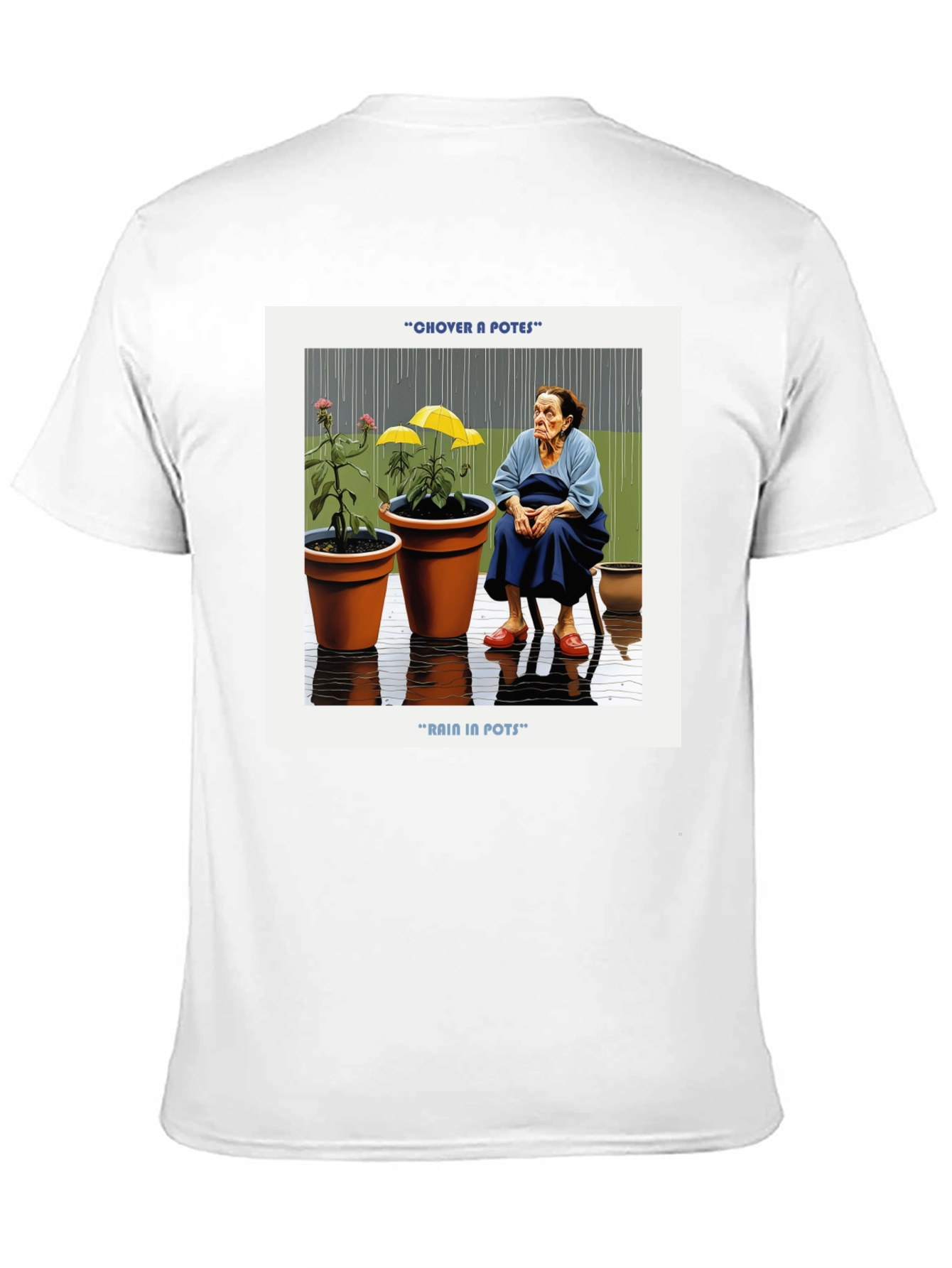 Rain in Pots Graphic Tee