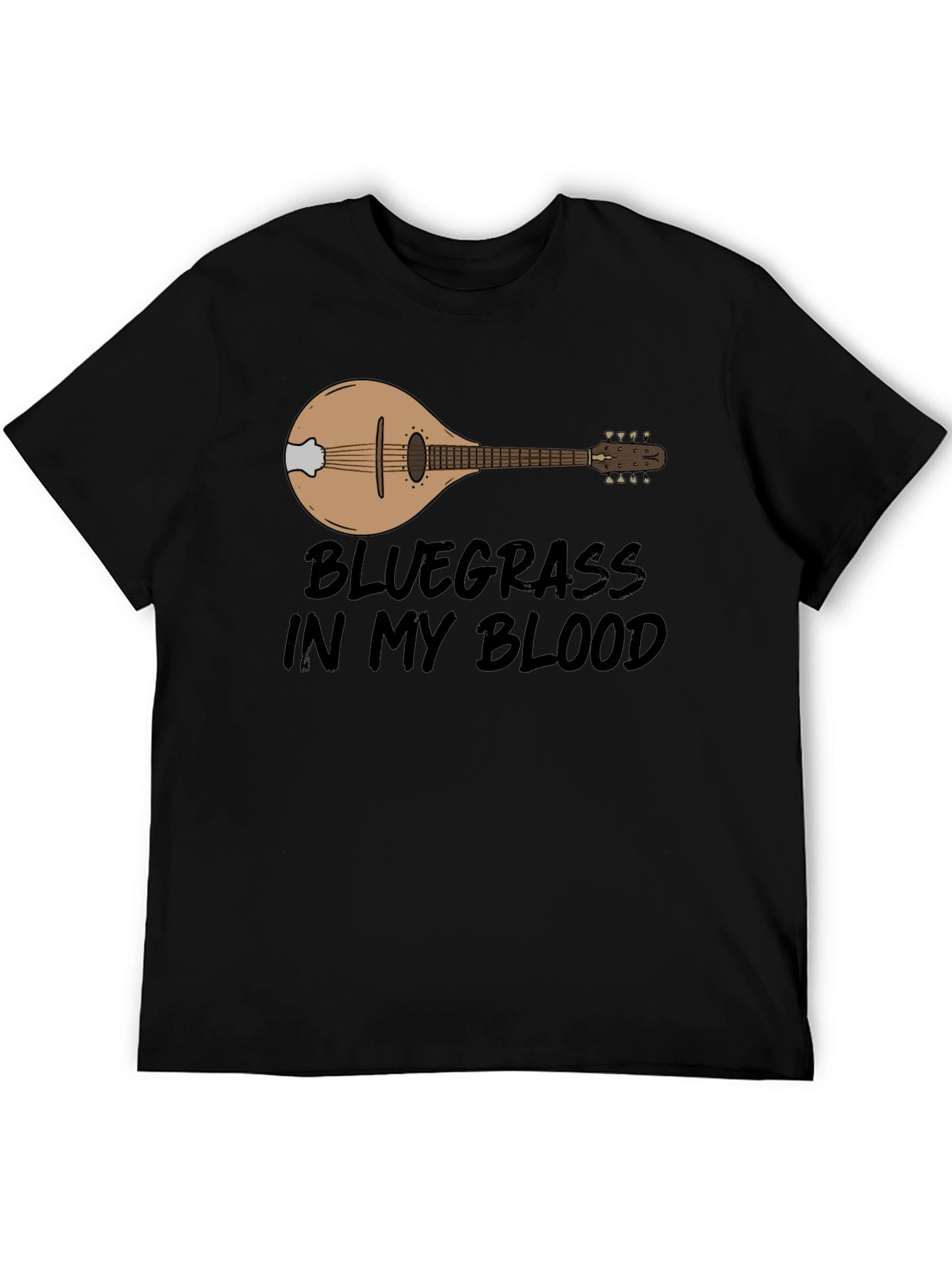 Bluegrass In My Blood Mandolin T-Shirt