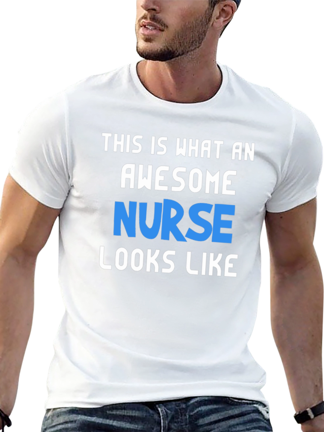 Awesome Nurse Graphic Tee - Gift for Nurses