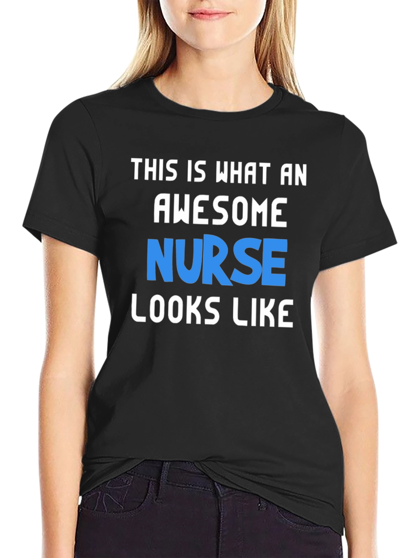 Awesome Nurse Graphic Tee - Gift for Nurses