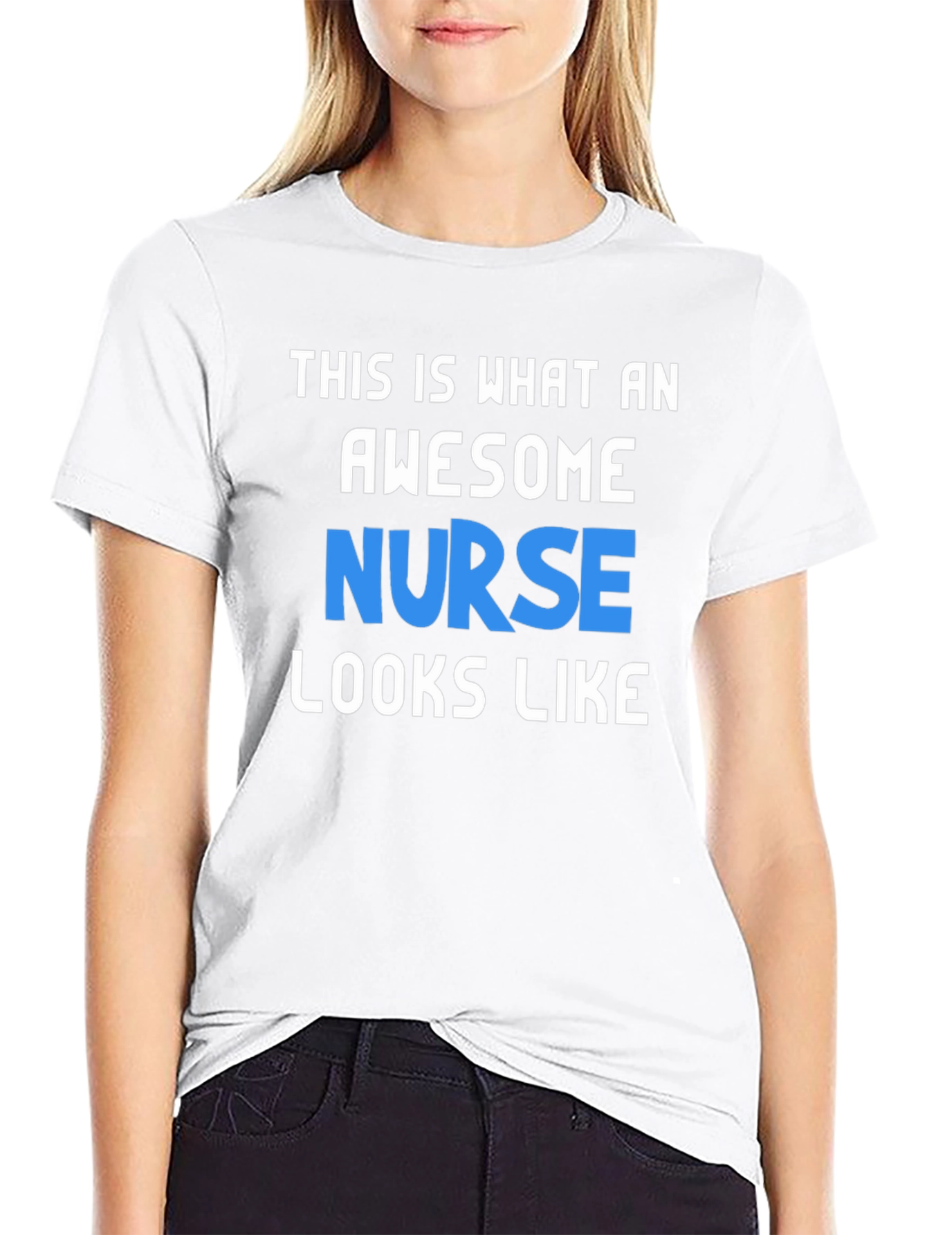 Awesome Nurse Graphic Tee - Gift for Nurses