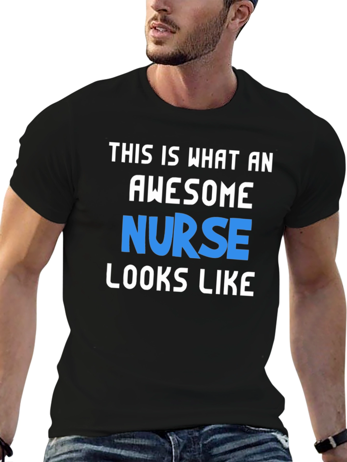 Awesome Nurse Graphic Tee - Gift for Nurses