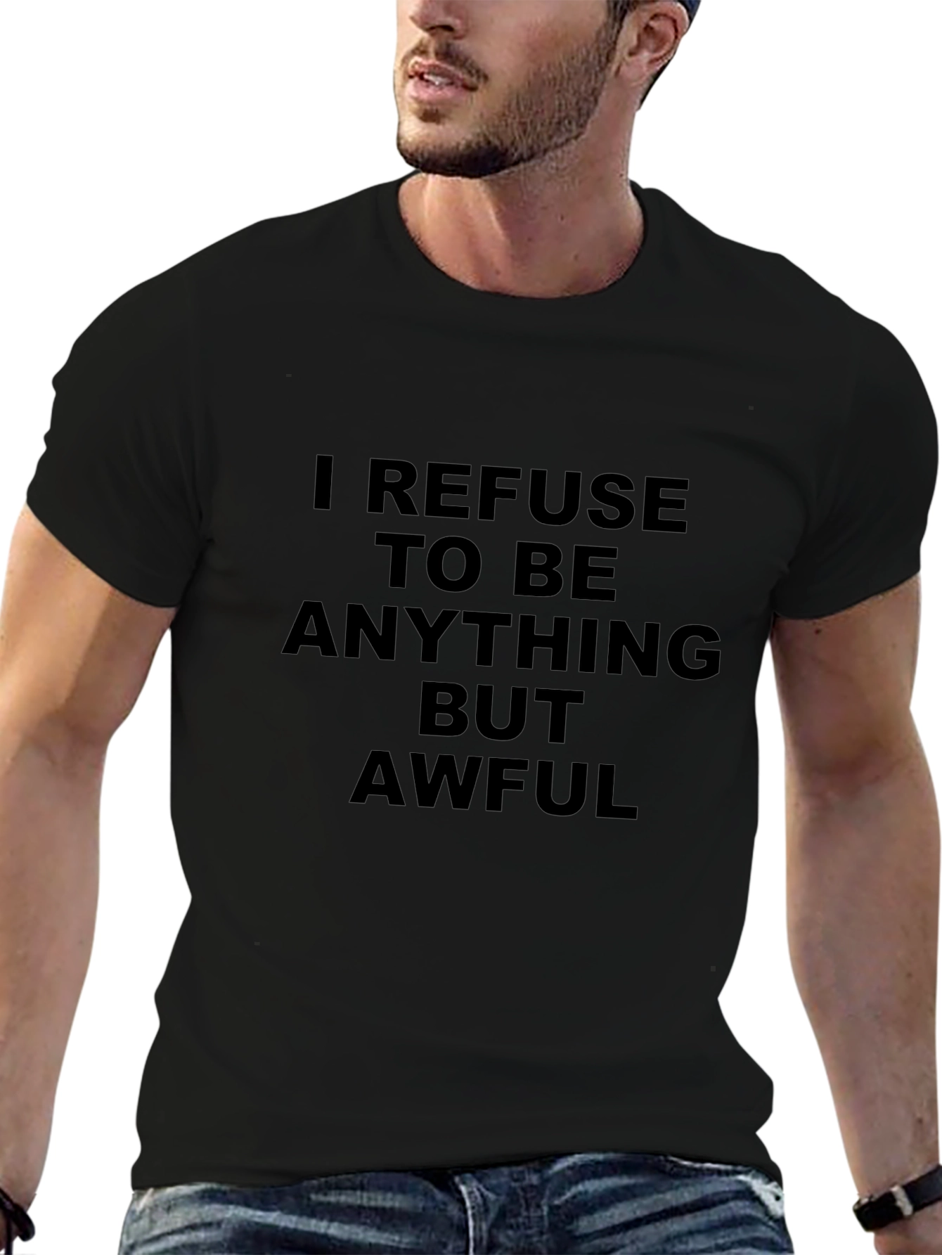 Awful Attitude T-Shirt - Funny Slogan Tee