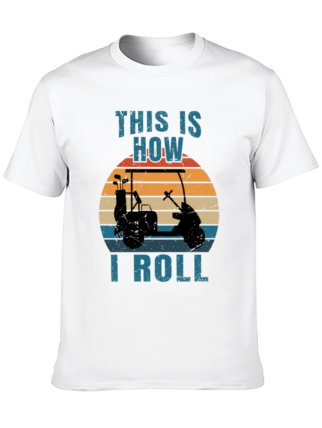 This is How I Roll Golf Cart T-Shirt