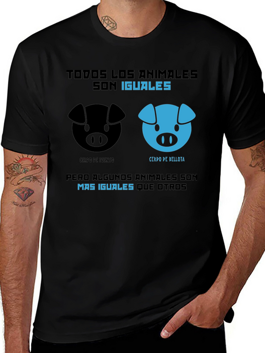 Equality Pig T-Shirt - Animal Farm Inspired Tee