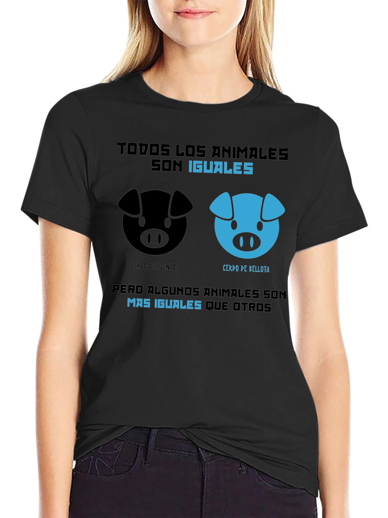 Equality Pig T-Shirt - Animal Farm Inspired Tee