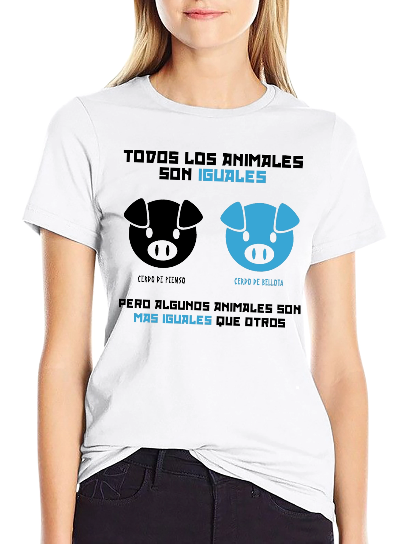 Equality Pig T-Shirt - Animal Farm Inspired Tee