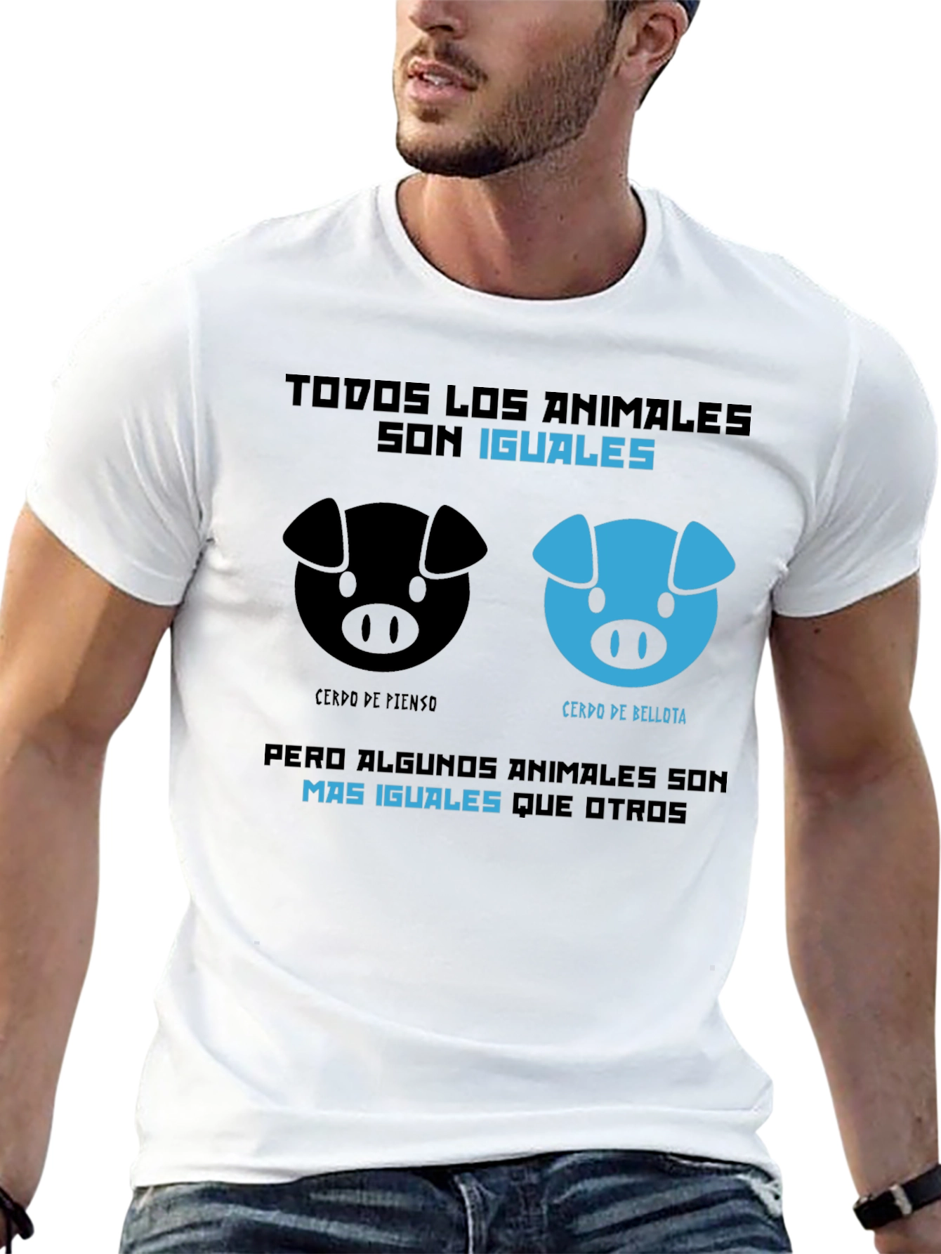 Equality Pig T-Shirt - Animal Farm Inspired Tee
