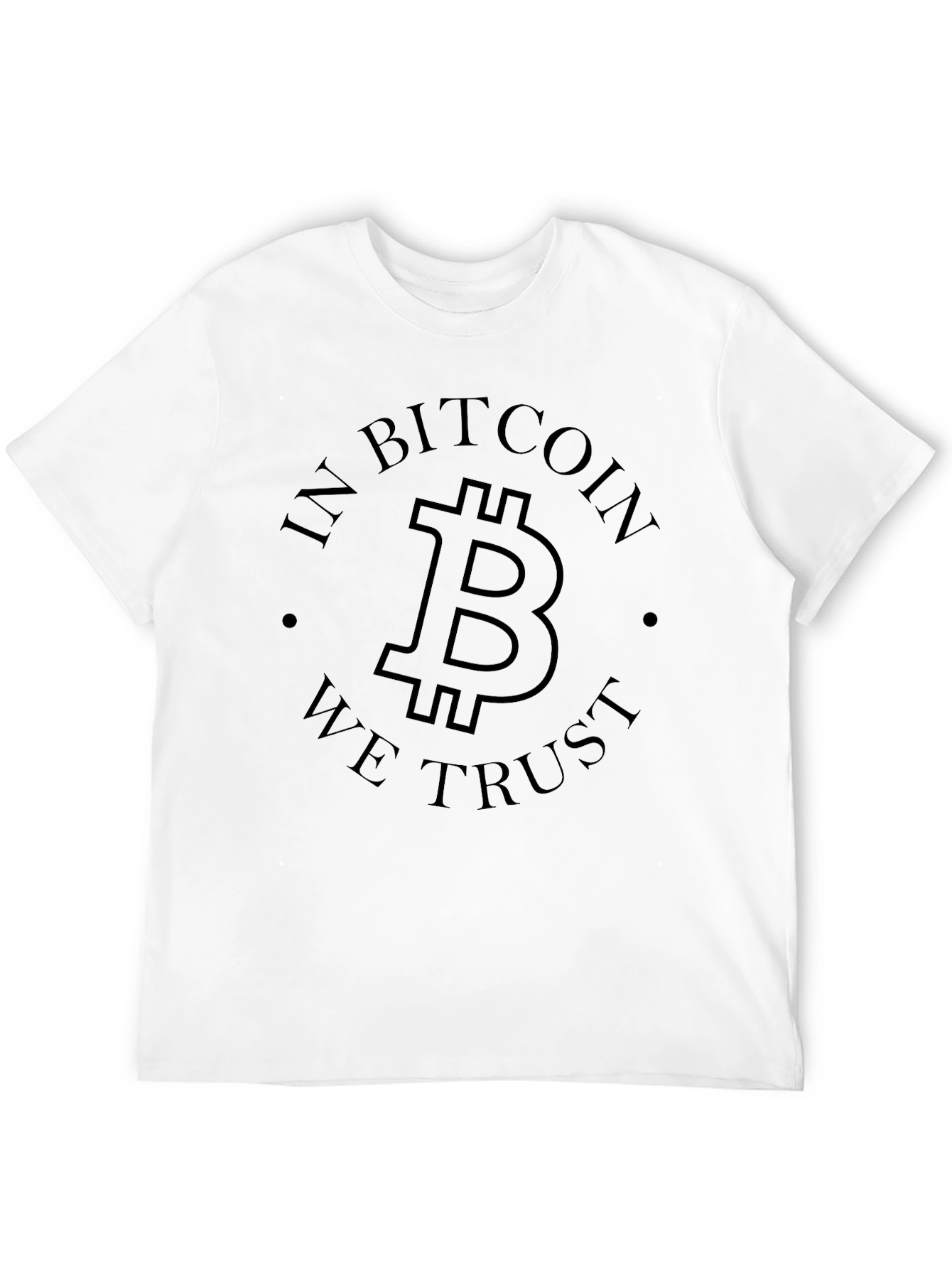 Bitcoin Trust Black Tee