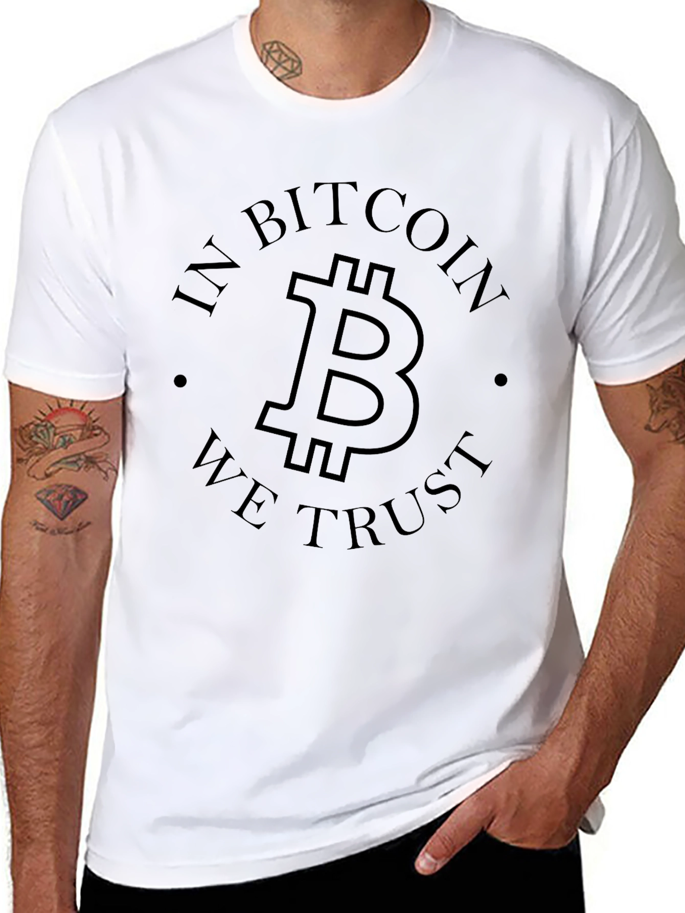 Bitcoin Trust Black Tee