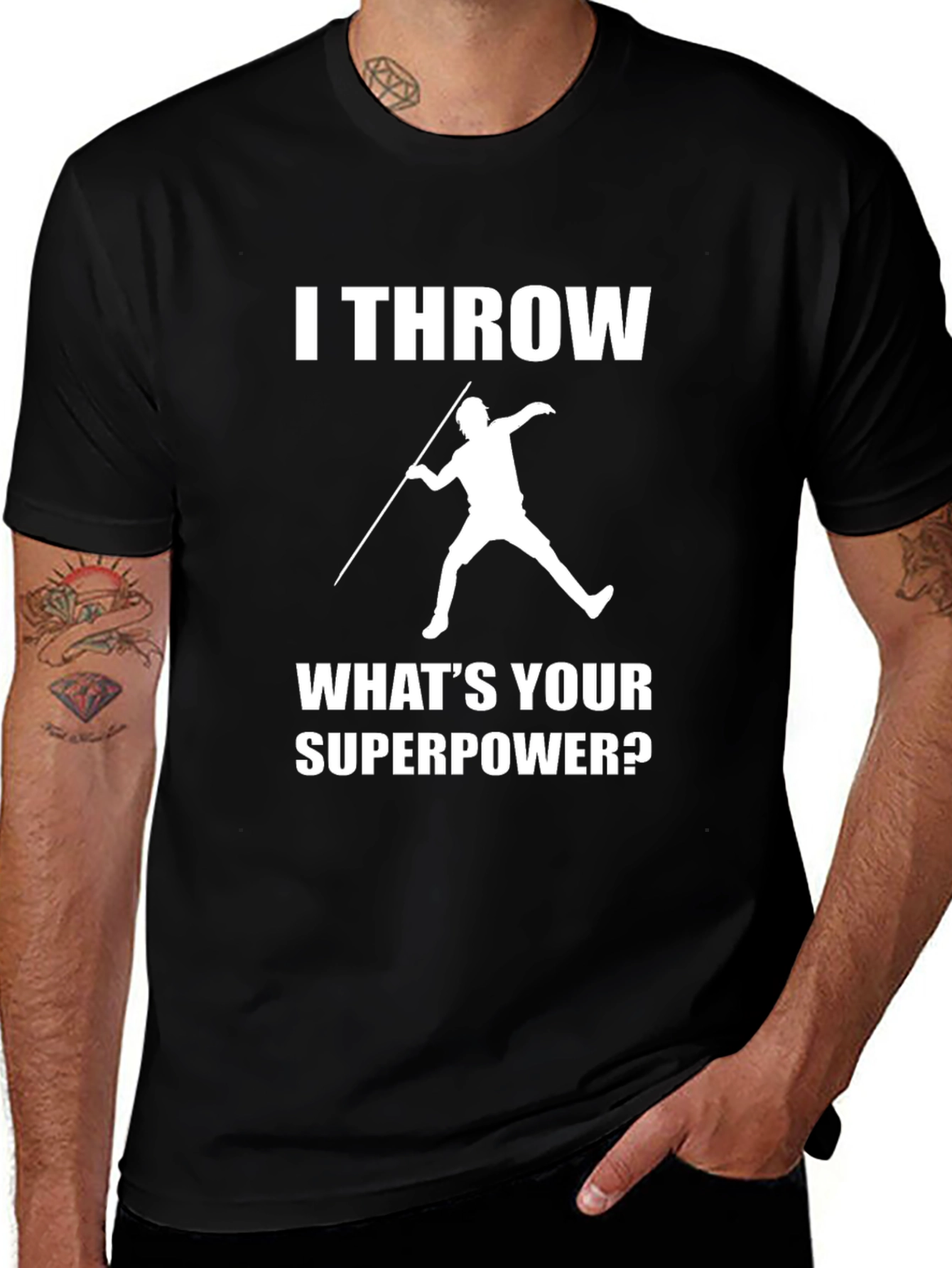 I Throw Whats Your Superpower? T-Shirt