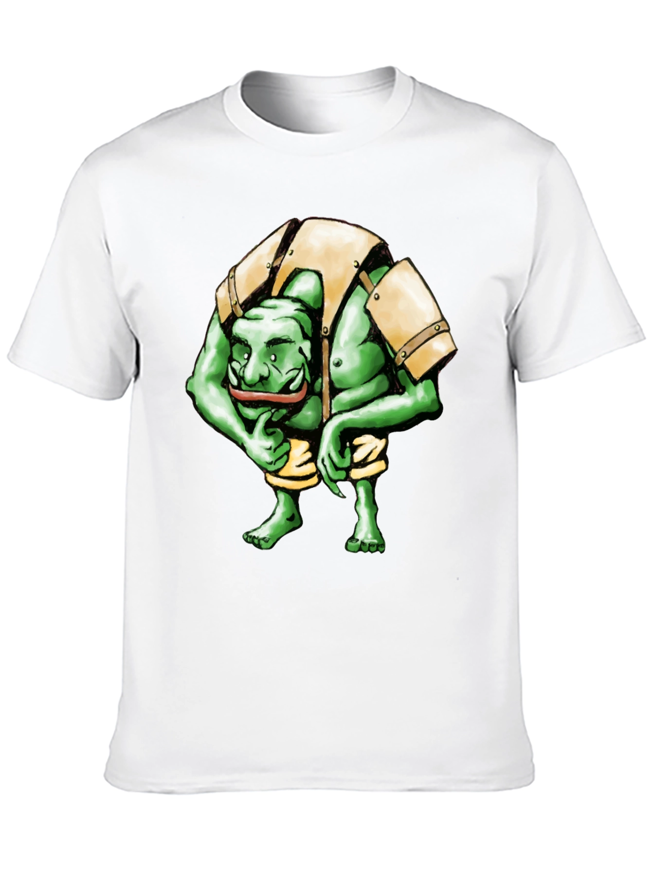 Orc Warrior Graphic T-Shirt - Fantasy Style
