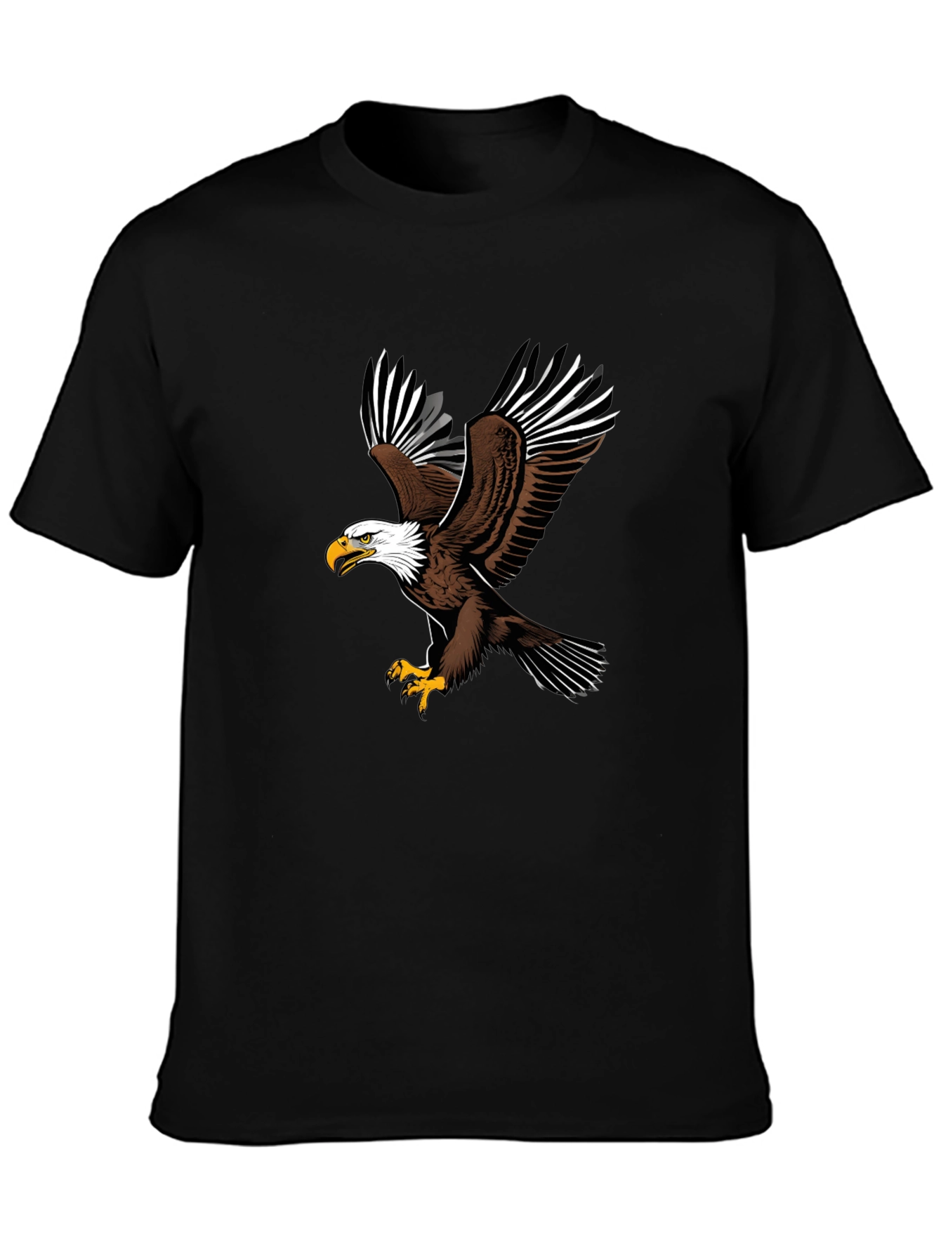 Eagle Graphic Black T-Shirt