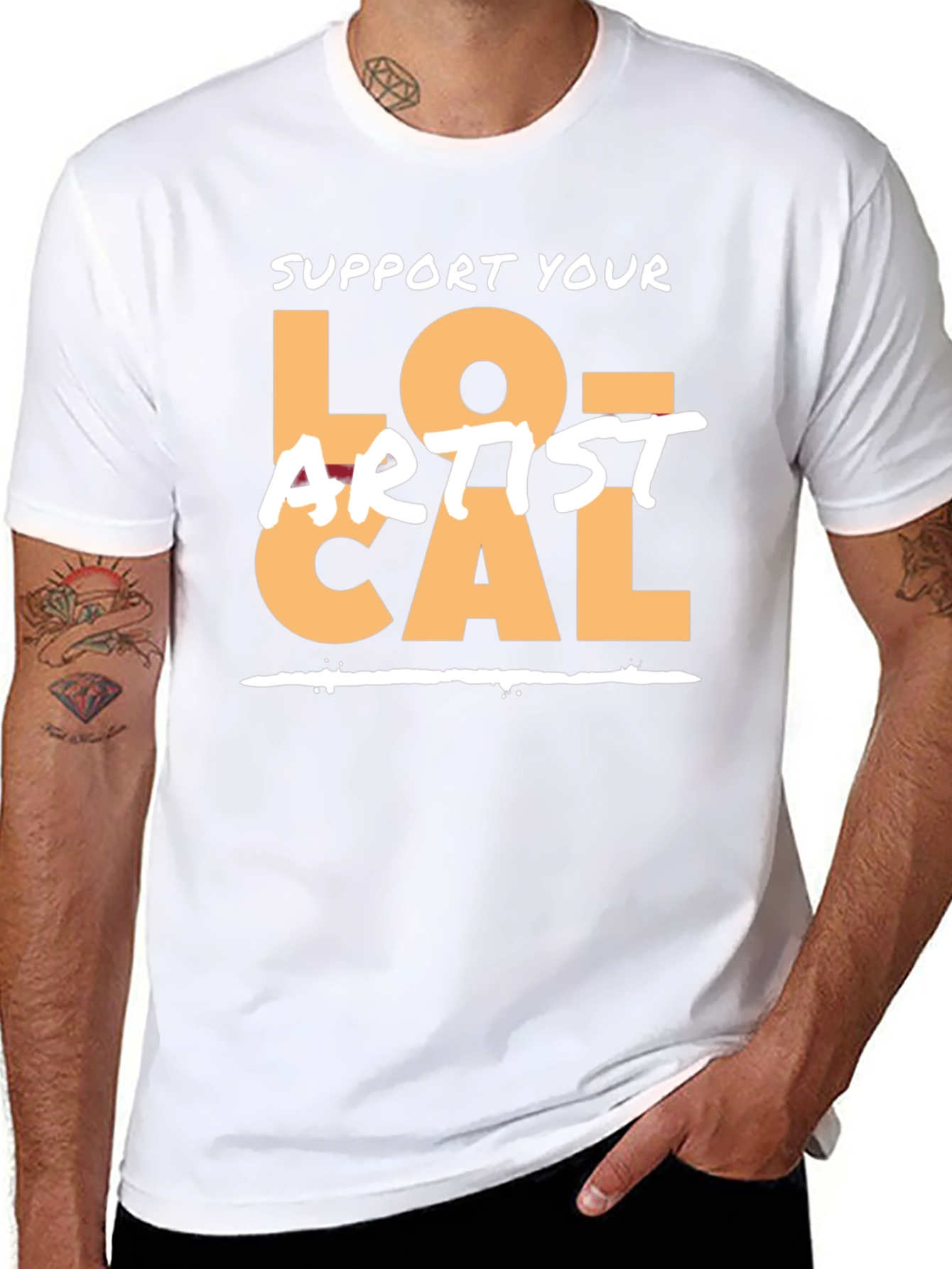 Support Your Local Artist Graphic Tee