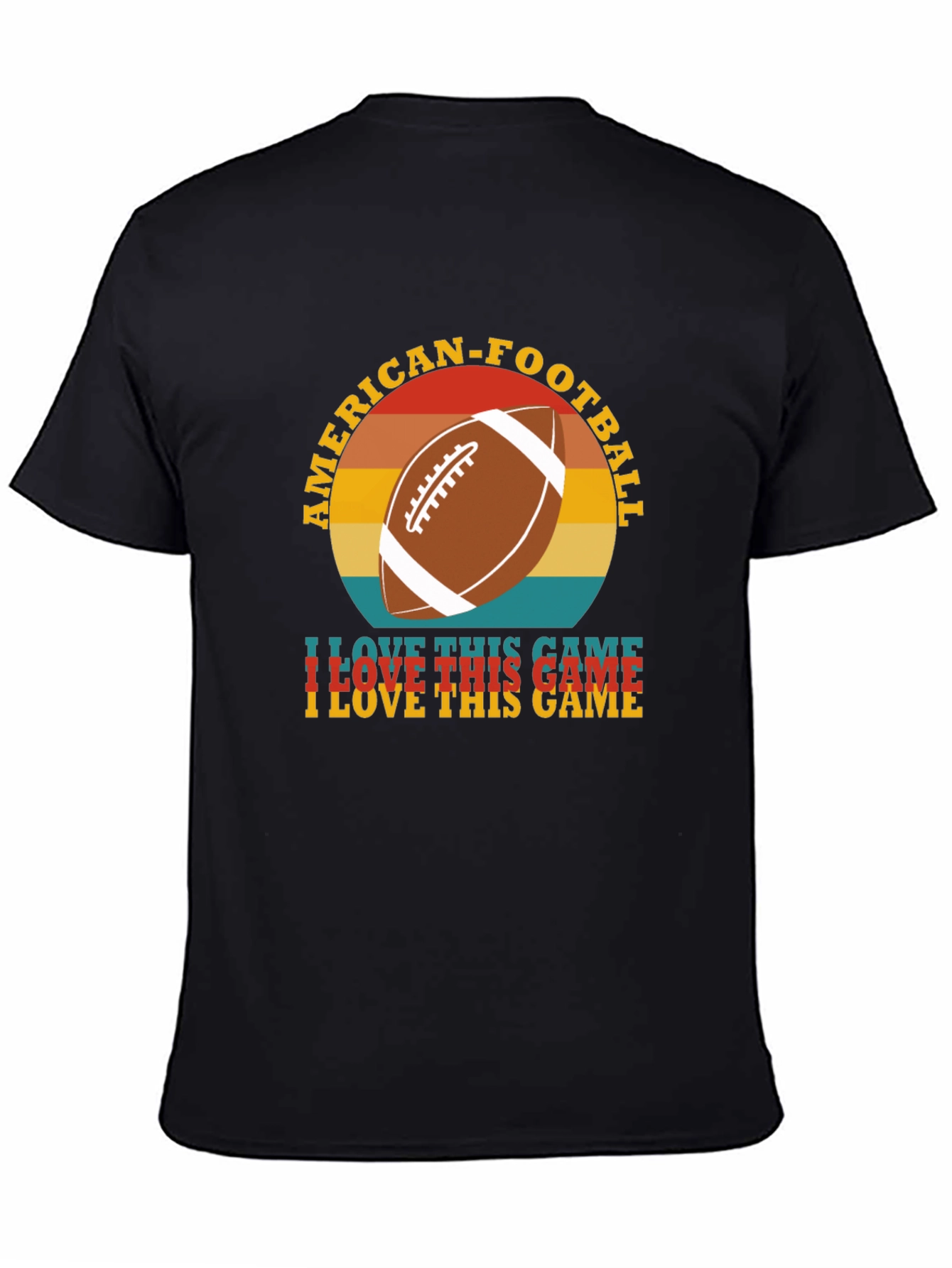 American Football Retro T-Shirt