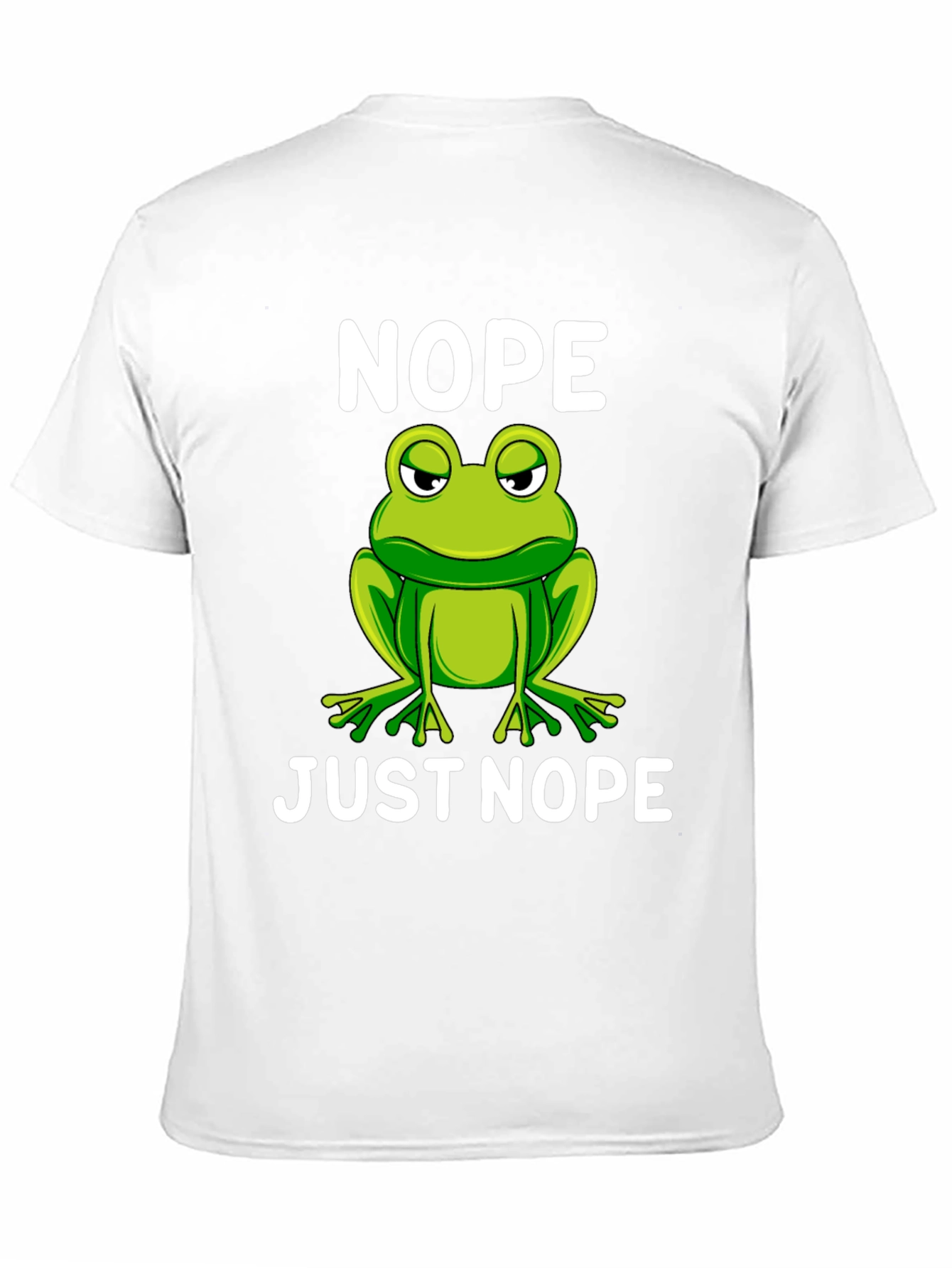 Nope Just Nope Frog Graphic T-Shirt