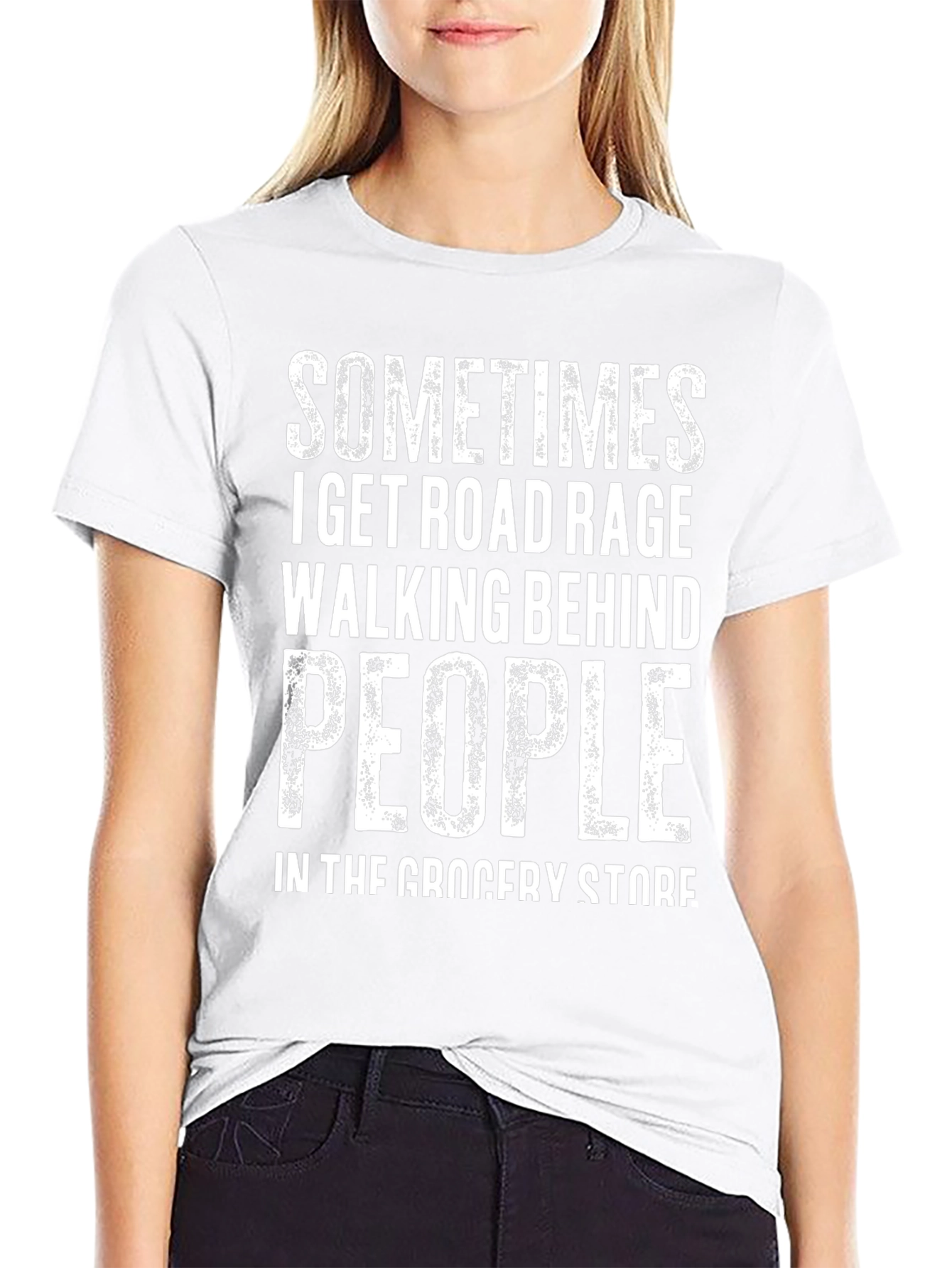 Road Rage Grocery Store T-Shirt