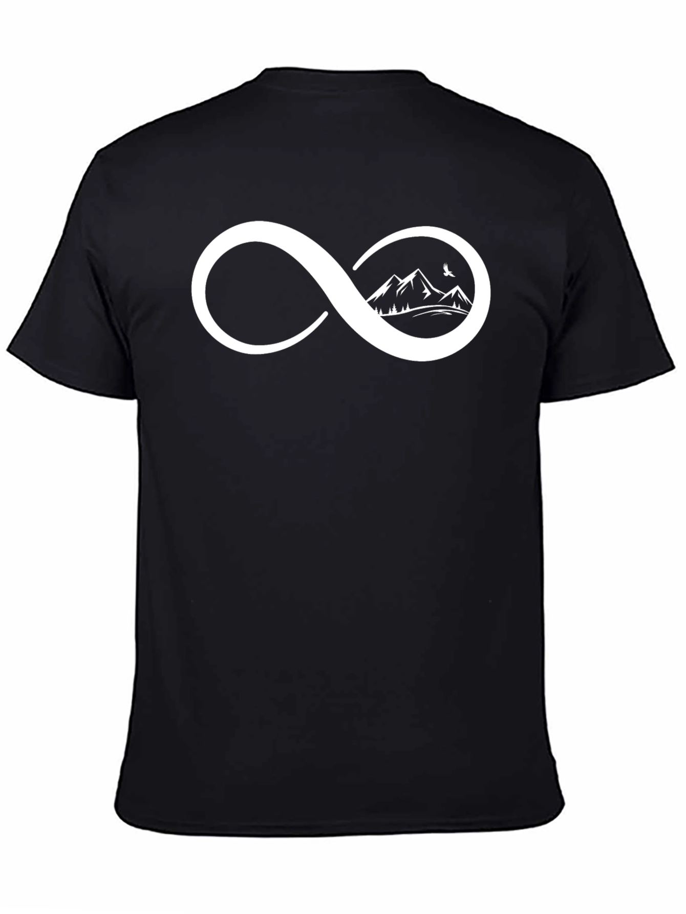 Infinity Mountains Graphic T-Shirt