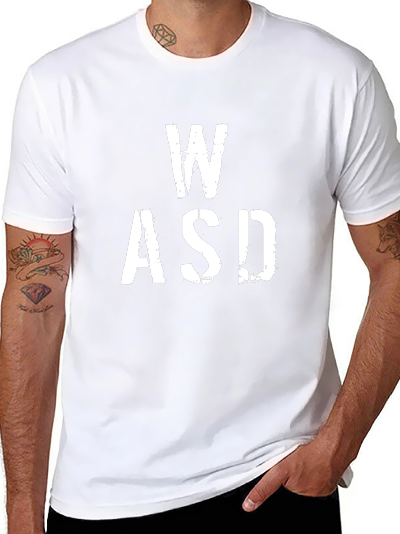 WASD Gaming T-Shirt - Black