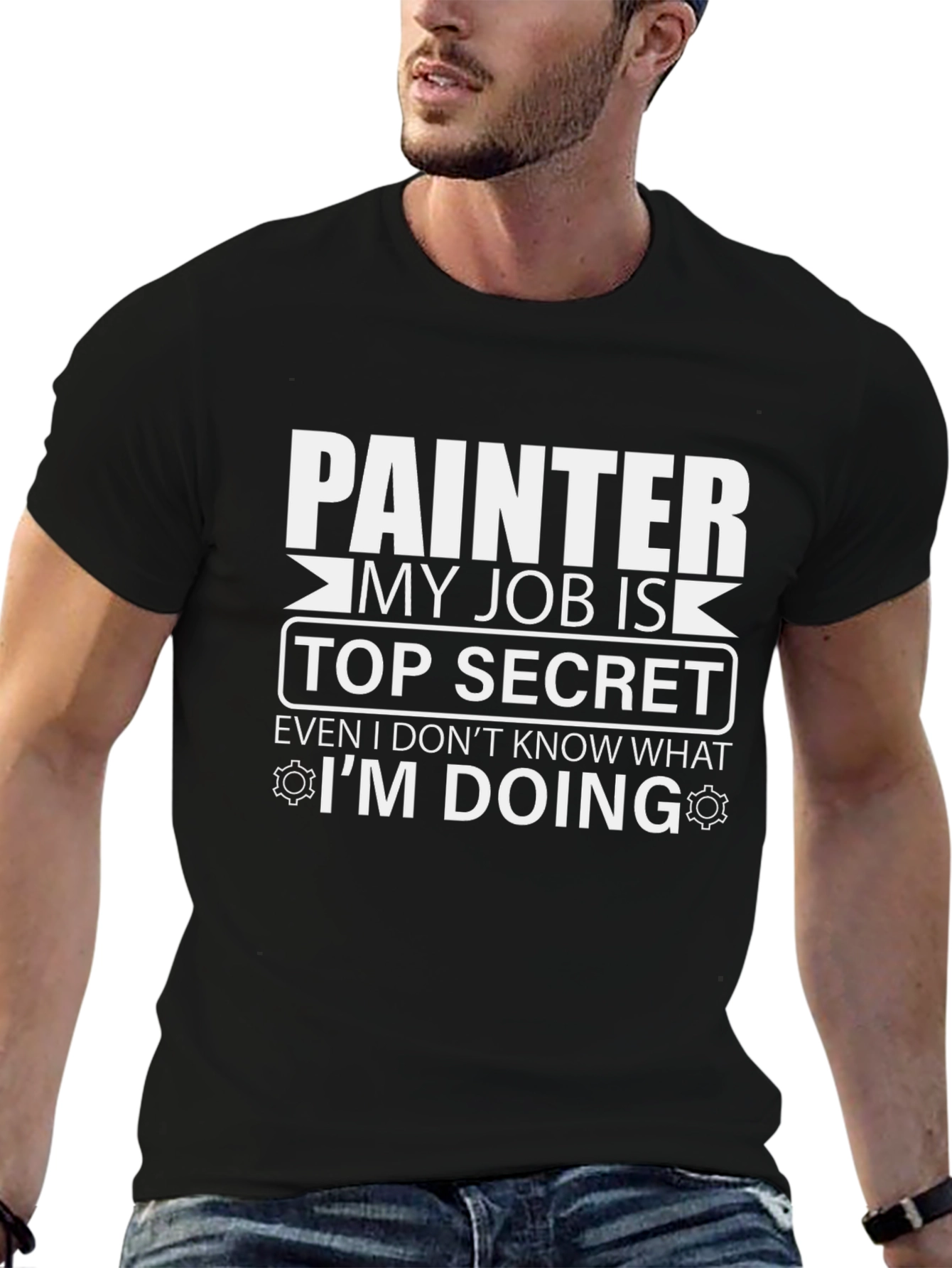 Painter Top Secret Job T-Shirt