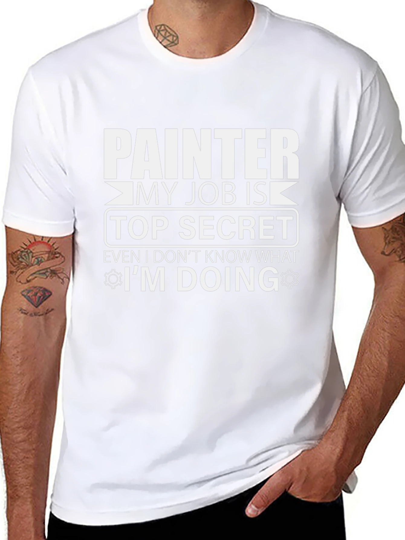 Painter Top Secret Job T-Shirt