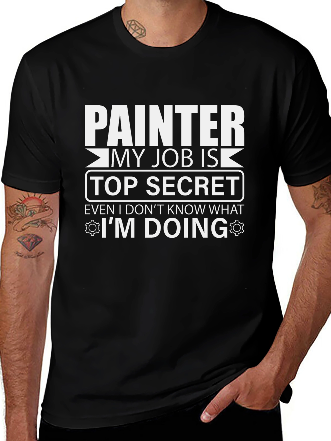 Painter Top Secret Job T-Shirt