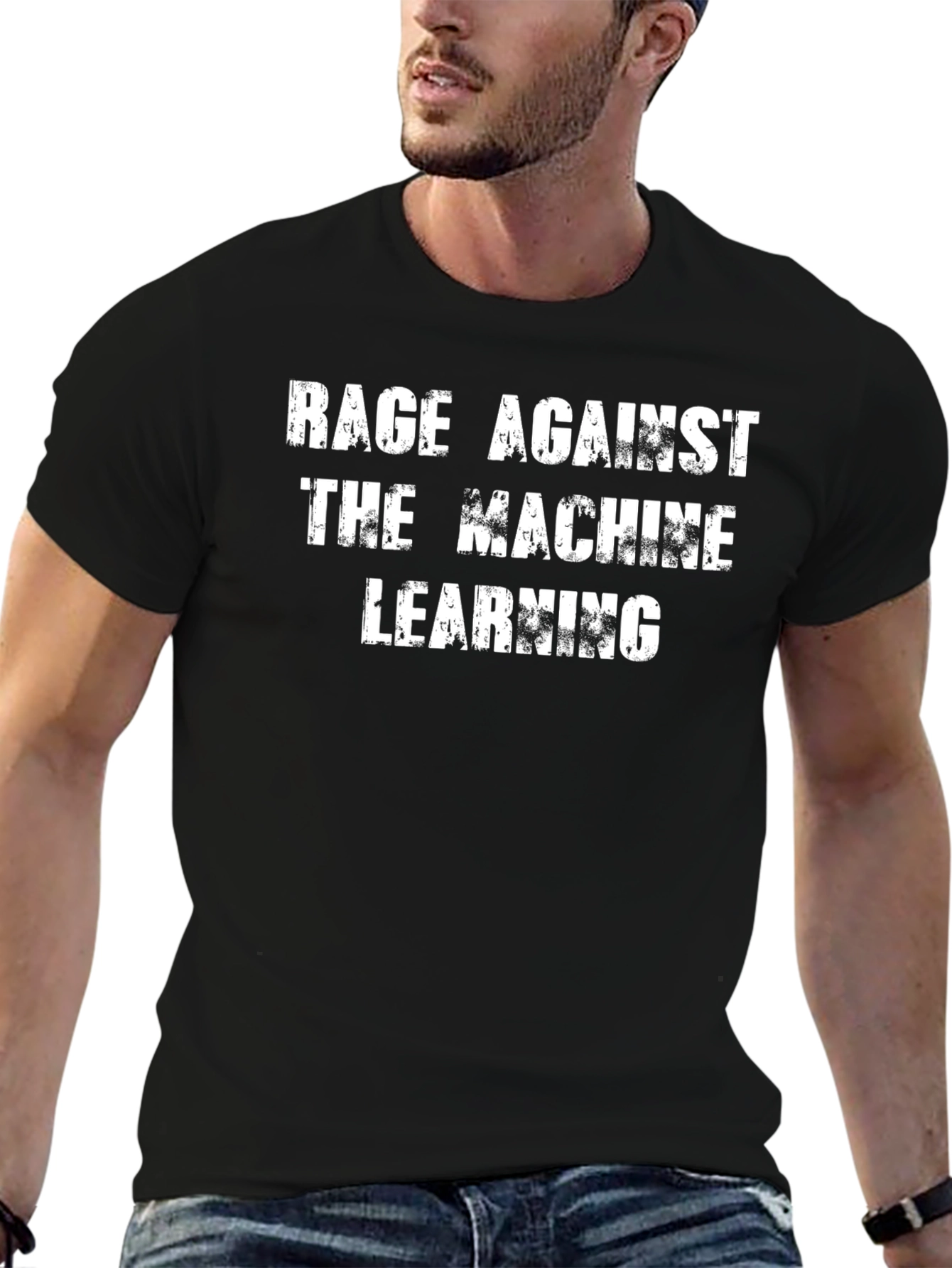 Rage Against the Machine Learning Graphic T-Shirt