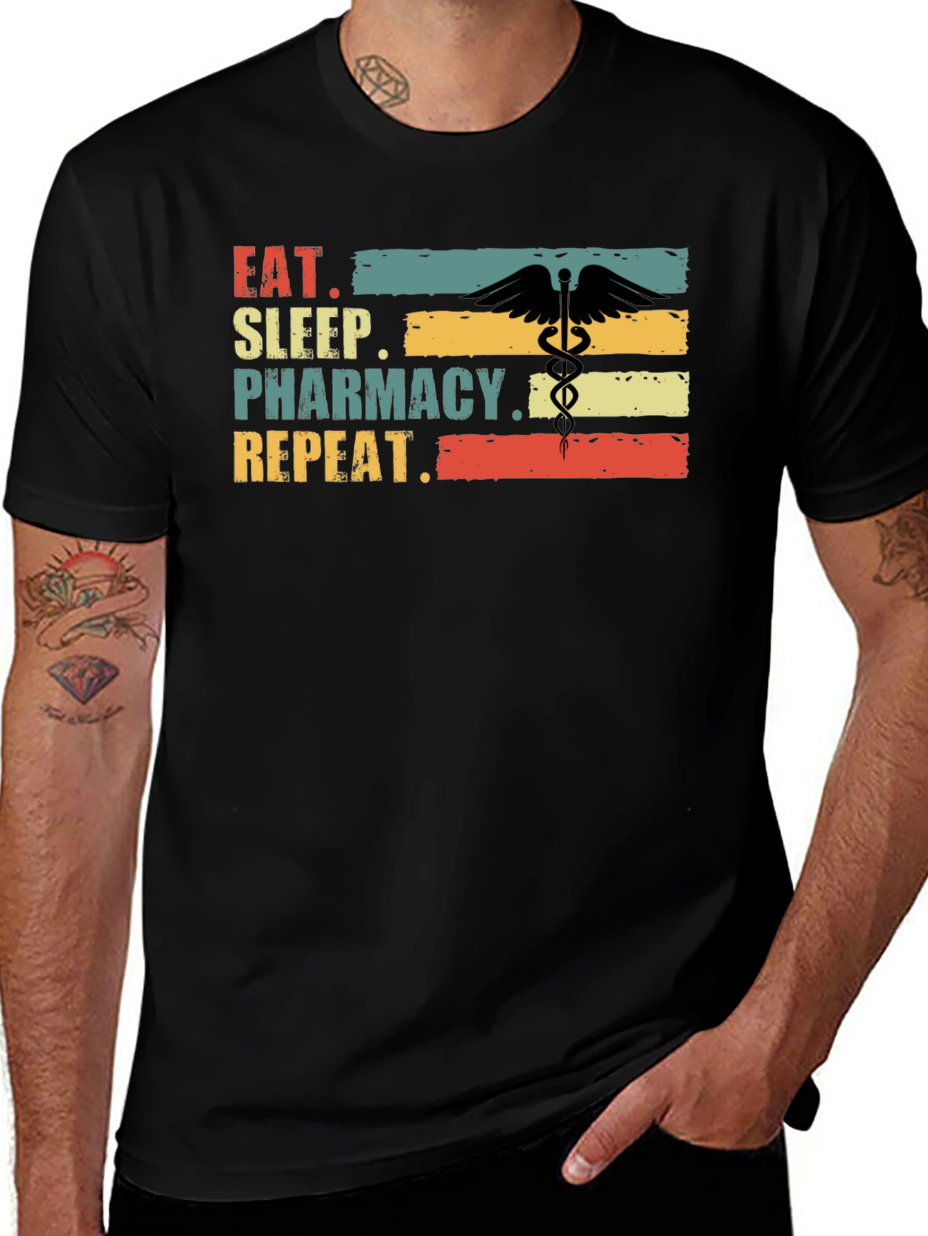 Eat Sleep Pharmacy Repeat T-Shirt