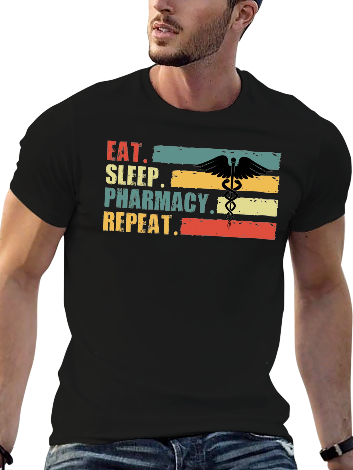 Eat Sleep Pharmacy Repeat T-Shirt