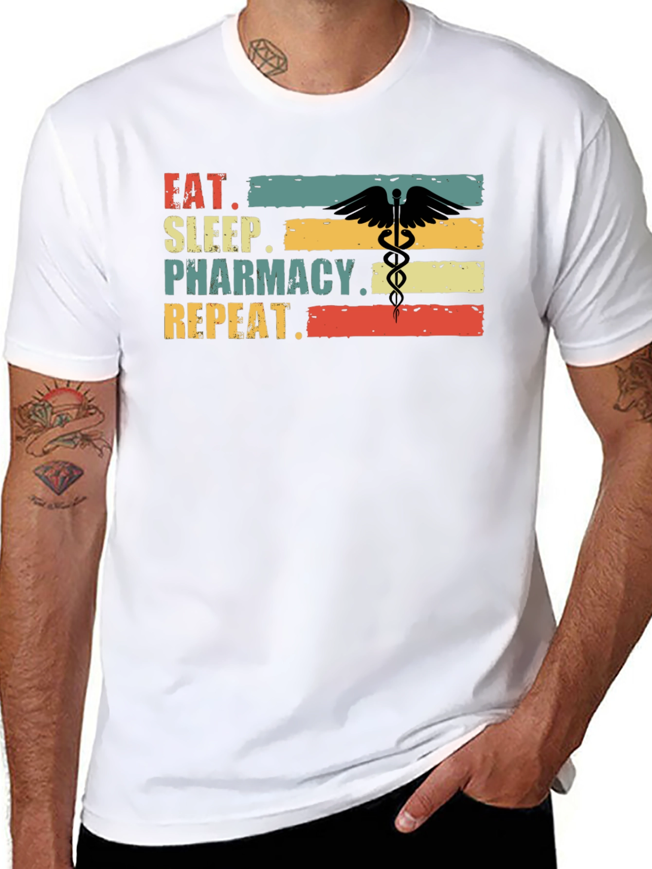Eat Sleep Pharmacy Repeat T-Shirt