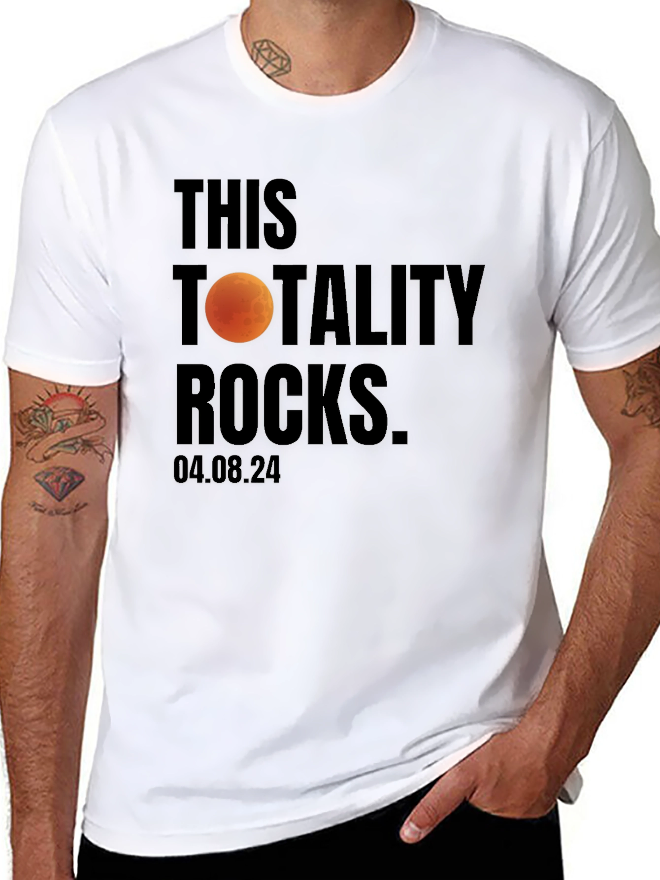 Totality Rocks Eclipse Shirt - April 8 2024