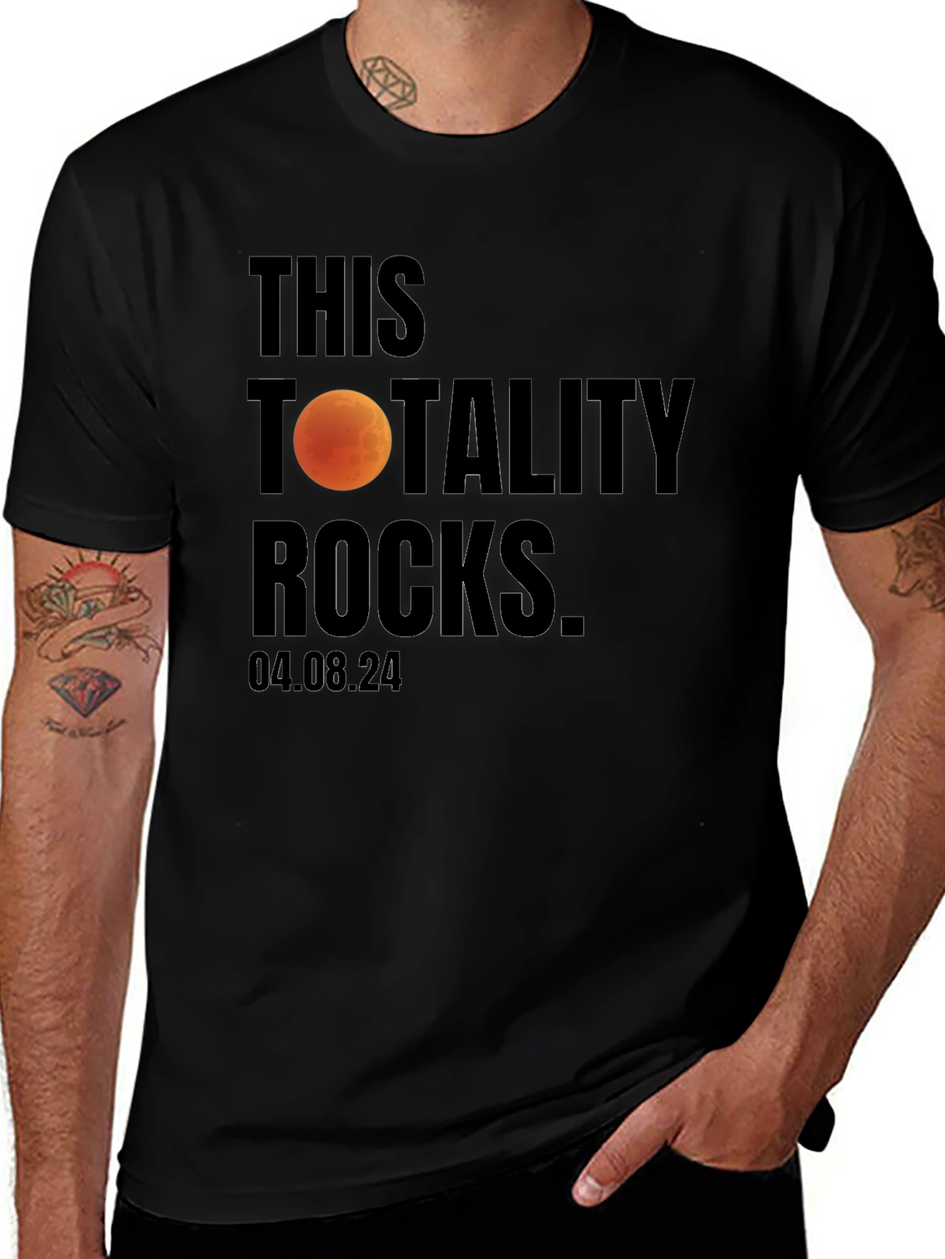 Totality Rocks Eclipse Shirt - April 8 2024