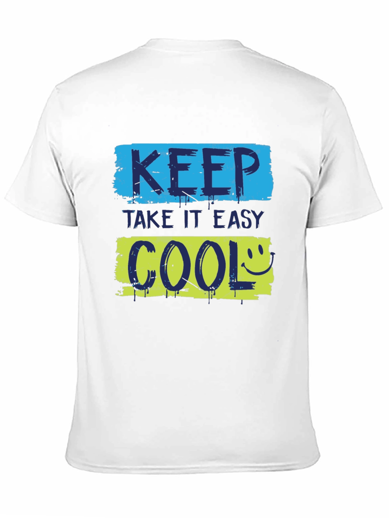 Keep Cool Graphic Tee - Trendy Black T-Shirt