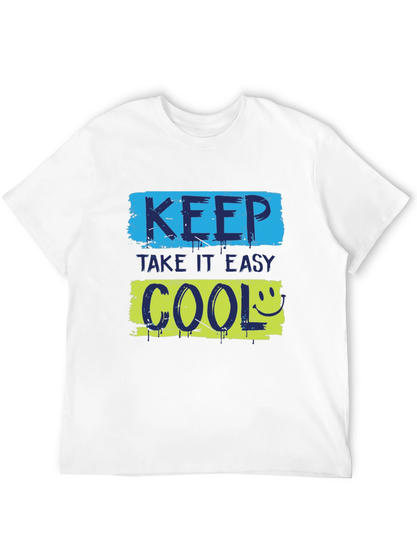 Keep Cool Graphic Tee - Trendy Black T-Shirt
