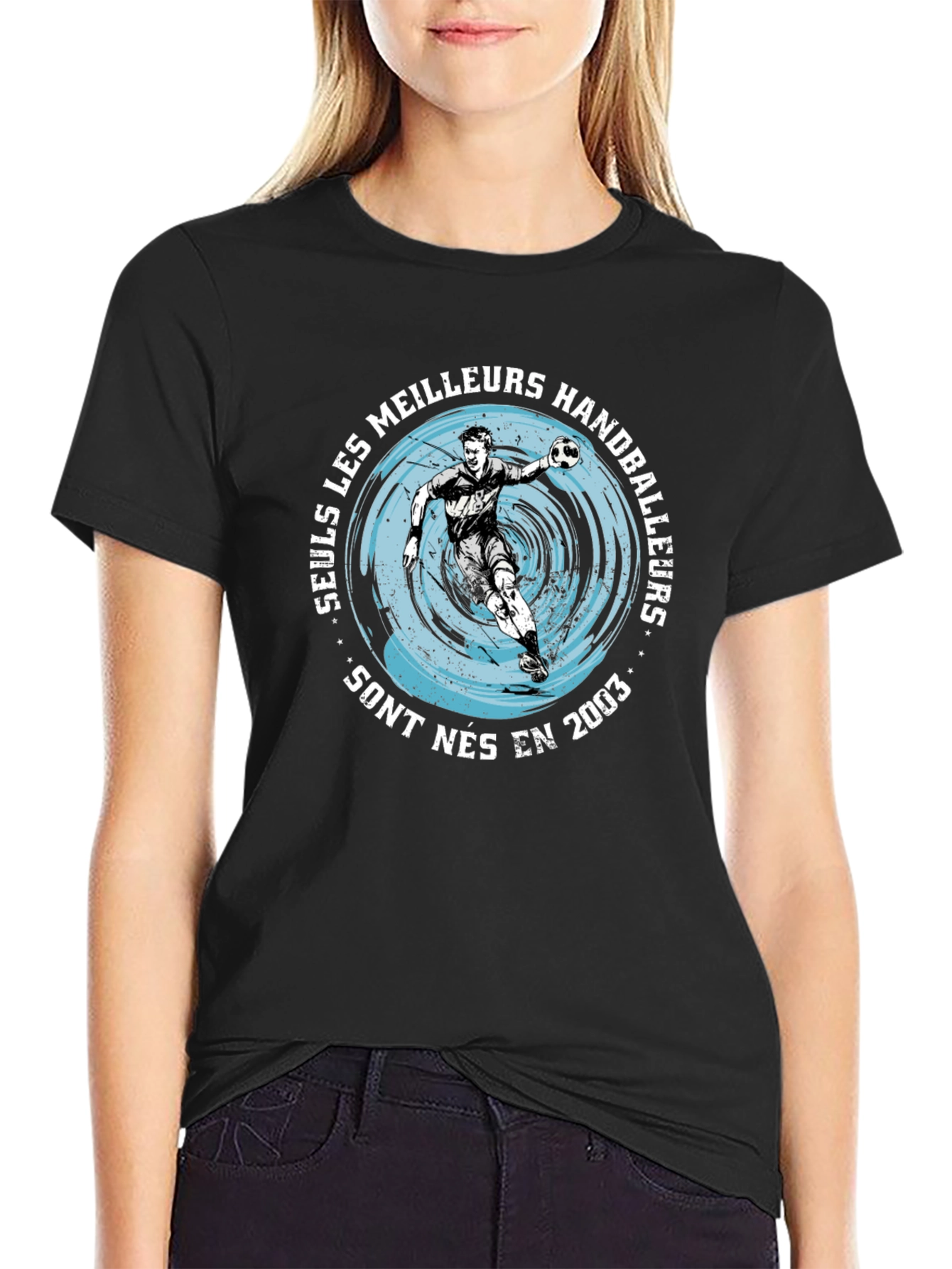 Handball Player Graphic Tee - Born in 2003