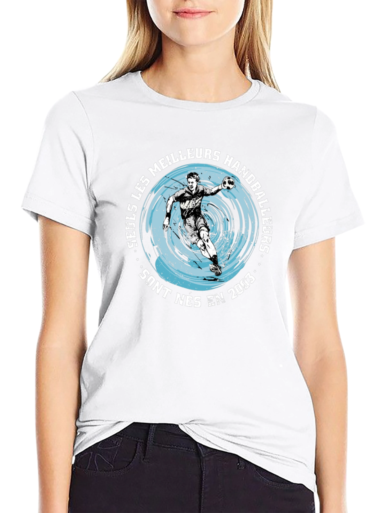 Handball Player Graphic Tee - Born in 2003