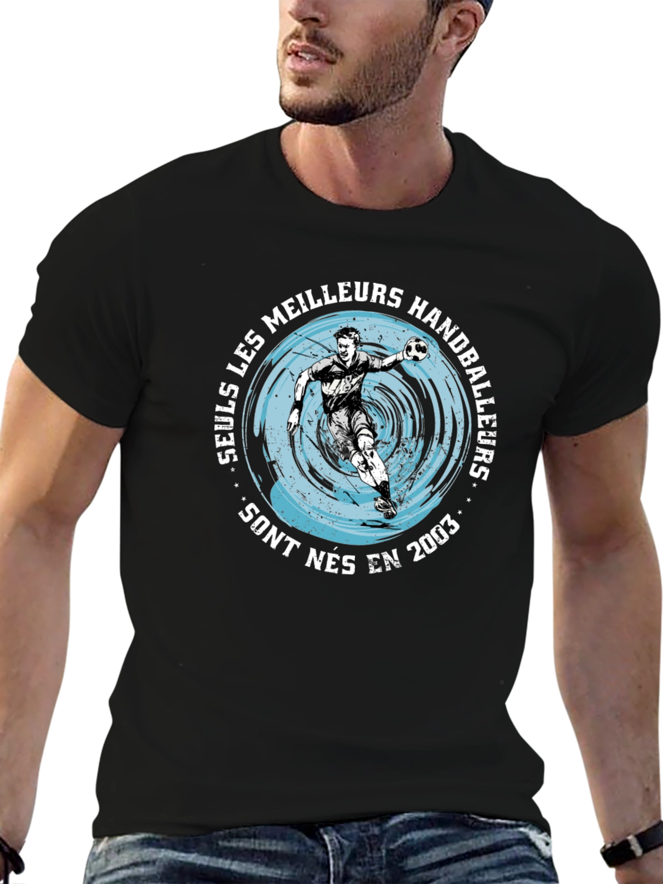 Handball Player Graphic Tee - Born in 2003